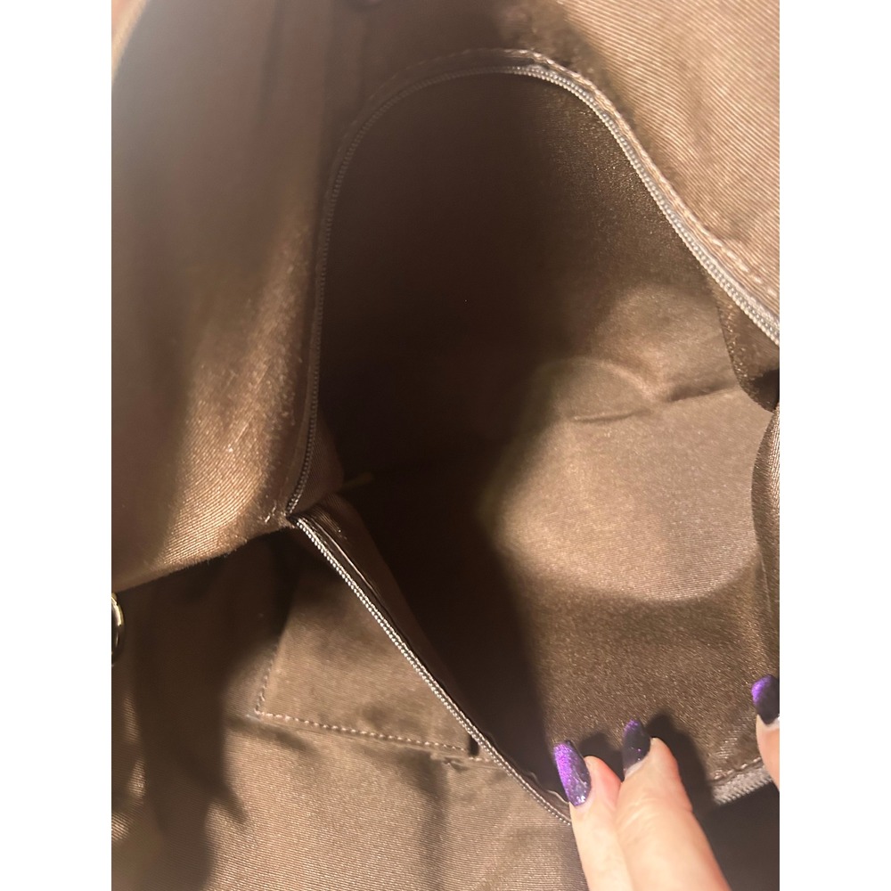 Coach Orange Patent Leather Signature C Bag #81 - Picture 10 of 12